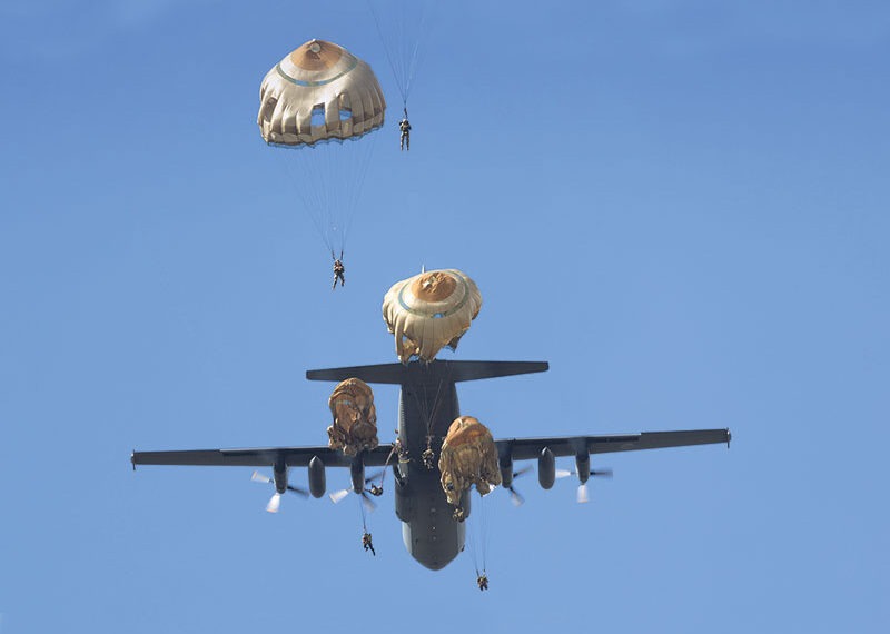 Falcon Leap oefening