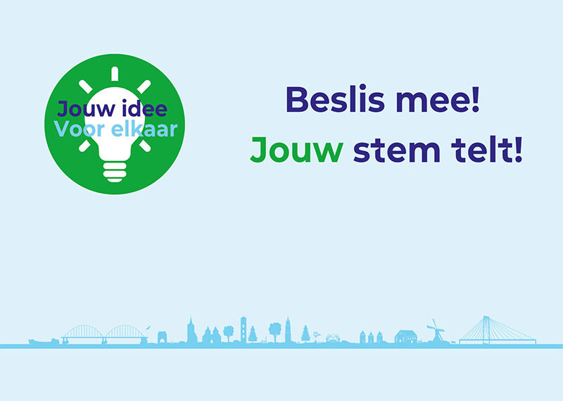 Beslis mee: uw stem telt voor…