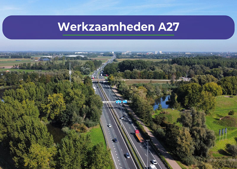 A27 weekendafsluiting: van 14 tot en…