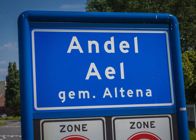 Andel: gedeelte Hoofdgraaf dicht