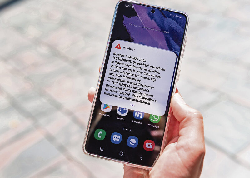 1Test NL-Alert op 1 juni