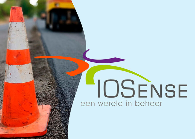 Weginspecteurs van IOSense controleren de wegen…