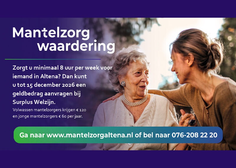 Mantelzorg waardering
